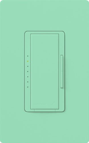 

Lutron MRF2-6ND-120-SG, Single Pole 600 Watt Preset Incand Light Dimmer, Sea Glass