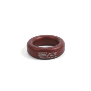 

Knot and Rope Red Smc Aluminum Ring