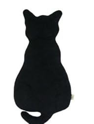抱き枕 黒猫（大）　ブラック大型クッション　プレゼントに人気