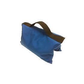 Filled Heavy Duty Saddle Sandbag 35lb Blue