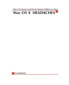 Mac OS X headaches