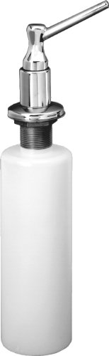 

Powdercoat White Kitchen Bathroom Soap/Lotion Dispenser