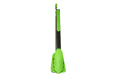 Quicklids Silicone and Stainless Steel Flipper Tongs