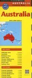 Australia Travel Map Third Edition (Australia Regional Maps) by Periplus Editors
