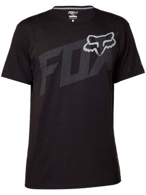 Fox Racing Mens Condensed Tech Short-Sleeve Shirt Large Black