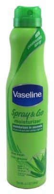 Vaseline Spray & Go Aloe Fresh Moisturizer 6.5oz