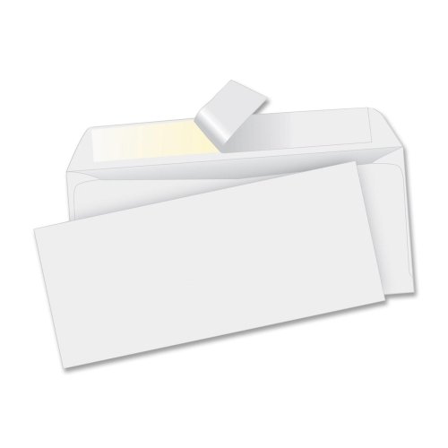 

69022 Envelopes, Regular, No. 10, 4-1/8" x 9-1/2", 500/Box, White