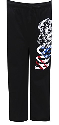 Sons of Anarchy Pajama Pants Black