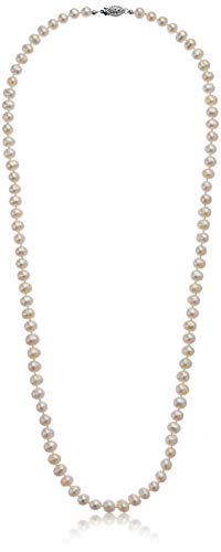 Algopix Similar Product 16 - Akwaya Womens White Freshwater