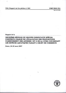 Rapport de la Deuxième Réunion Du Groupe Consultatif Spécial D'Experts Chargé de L'Évaluation Des Propositions D'Amendement: Des Annexes I Et Ii de ... les Pêches et l'Aquaculture) (French Edition)