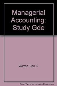 Managerial Accounting: Study Gde