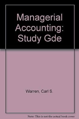 Managerial Accounting: Study Gde