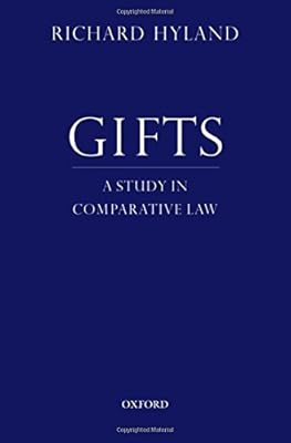 Gifts: A Study in Comparative Law