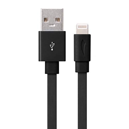 yellowknife [Apple MFI Certified] Lightning to USB Cable Sync Charger Data Cable Cord Data 3.3ft / 1m Lightning to USB Sync Charger Data Cable Cord Data for iPhone 6, iPhone 6 plus, iPhone 5 5S 5C,iPad (Air/4th generation),iPad mini,iPod (7th generation),iPod touch (5th generation)&iPod nano(7th generation) (black)