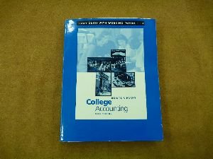 Study Guide with Working Papers, Chapters 1-10 to accompany College Accounting by James A. Heintz