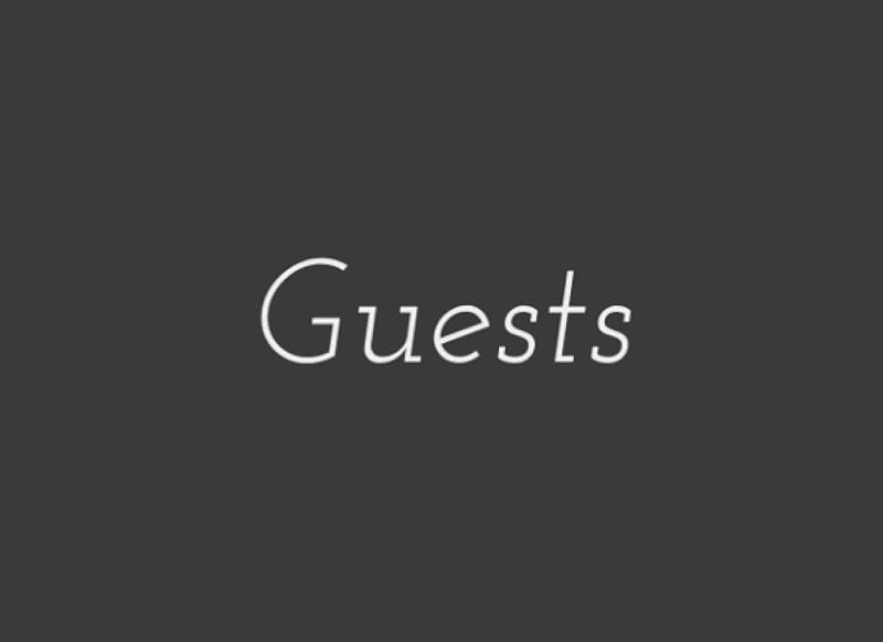 Guests: A guest book for any occasion! by Rush Books