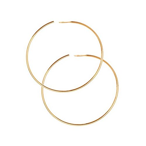 Algopix Similar Product 19 - 22K Gold Plated Beading Hoops For