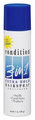 Condition 3-N-1 Aero Spray 7oz X-Hold Unscented With Sunscreen
