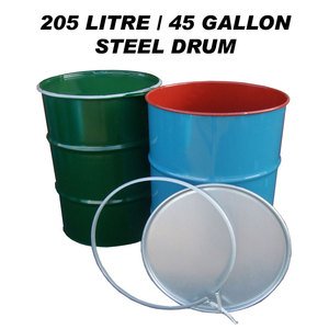 Algopix Similar Product 17 - 205 LITRE45 GALLON STEEL