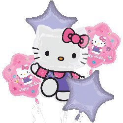 Hello Kitty Bouquet of Balloons