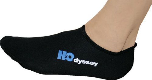 2mm Neoprene Snorkeling Fin Sock - fits Men's shoe size 6-7- Medium