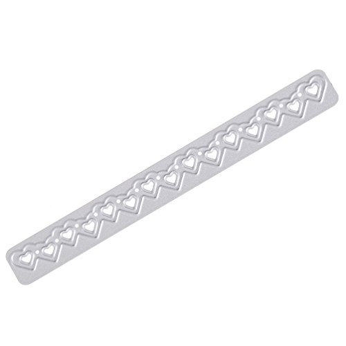 Cute Daily Cutting Dies Heart Lace Metal Stencil Template For DIY Album Scrapbook