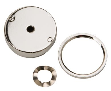 

Haws PBA7, Polished Chrome-Plated Brass, Recessed, Push Button Assembly used with Push Button Valve 5874 for Drinking Fountains