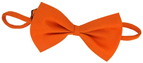Algopix Similar Product 19 - Boys Bow Ties (Orange)