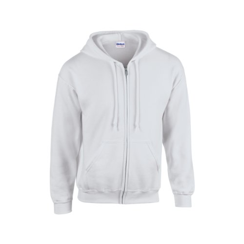 Gildan Heavy Blend Unisex Adult Full Zip Hooded Sweatshirt Top