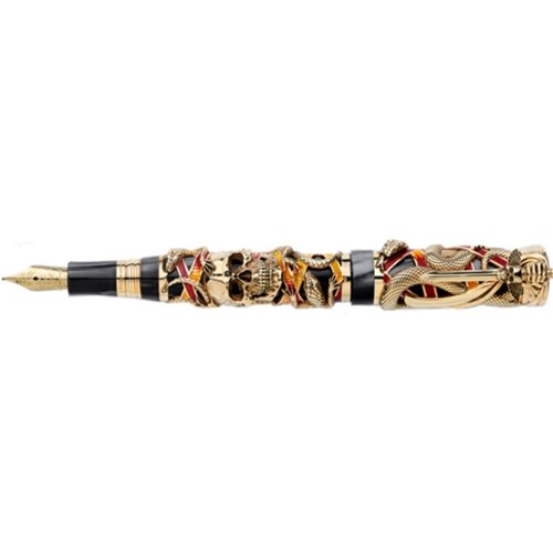 

Montegrappa Chaos Limited Edition 18K Gold Fountain Pen Fine Point
