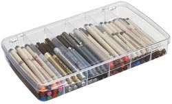 

Bulk Buy: Art Bin Prism Box 6 Compartments 11.5"x6.625"x1.75" Translucent 1106AB (3-Pack)