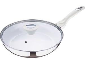 Bergner Snowy Stainless Steel Induction Ceramic Frying Pan and Sauce