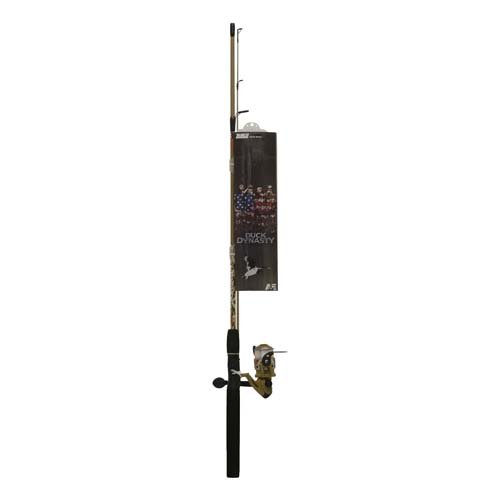 

Zebco Duck Dynasty Medium Spincast Combo with Tackle (2-Piece), 6-Feet