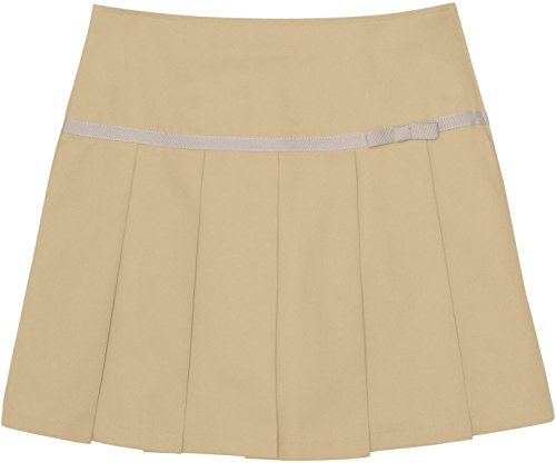 French Toast School Uniform Girls Pleated Scooter with Grosgrain Ribbon