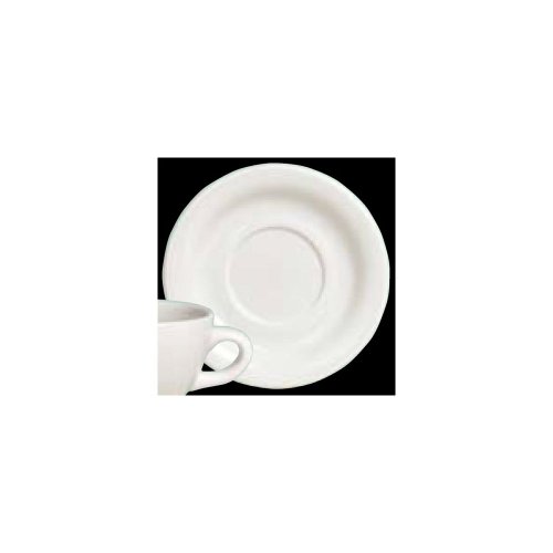 

Steelite A100P069 Anfora White 5-1/2" Saucer - 24 / CS