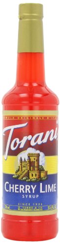 Torani Syrup, Cherry Lime, 25.4-Ounce PET Bottle