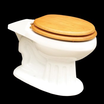 

Toilet Part White Lowboy Elongated Toilet Bowl Only | Renovator's Supply