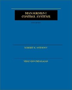 Management Control Systems by Robert Anthony