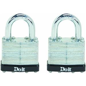 

Do it 2 Pack Laminated Steel Padlocks, 2PK 1-1/2" LAMNT PADLOCK