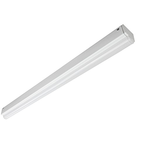 

Sunlite LFX/EC/4'/1/24W/E/W 04685 24-watt 120-277-volt 1-Light LED Strip Fixture, White Finish