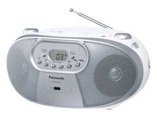 

Panasonic RX-DU10 - Portable Stereo CD System with AM/FM Radio, MP3, CD-R/RW, USB Playback and Music Port - For 220V Countries
