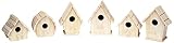 Darice 9180-08 Value Promo Wooden Sparrow Birdhouse