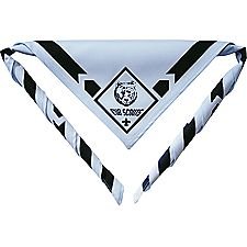 Cub Scout Bear Neckerchief with Slide