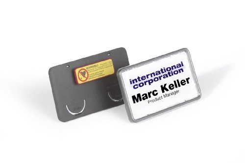 Algopix Similar Product 10 - Durable ClipCard 813001 Name Badges