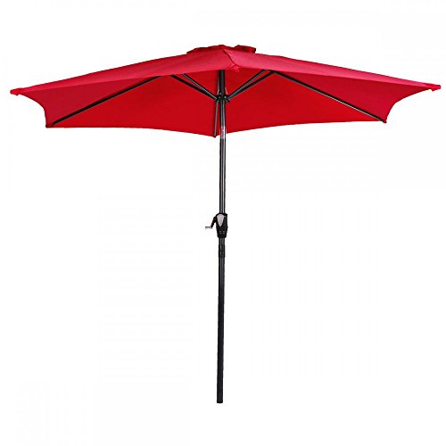 Algopix Similar Product 19 - FDW Patio Umbrella 8 Aluminum Outdoor