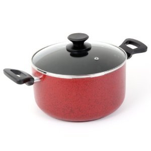 

Deluxe Quality Oster 91116.02 Telford Covered Dutch Oven 6-Quart Red