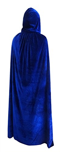 Penta Angel Velvet Hooded Cloak Role Play Costume Christmas Halloween Party Cape (68