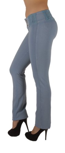 3018 - Brazilian Style Butt Lift, Levanta Cola, Fashion Moleton, Boot Leg