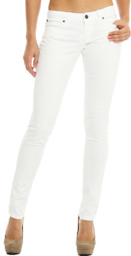 Hey Collection Juniors Brushed Stretch Twill Skinny Jeans