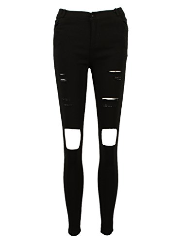 

Allbebe Black Skinny Jeans with Ripped Leg